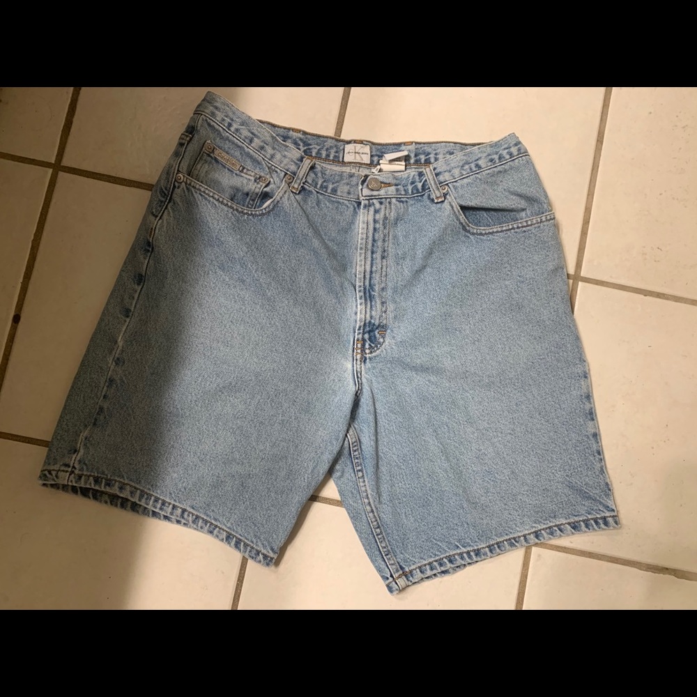 Calvin Klein denim shorts